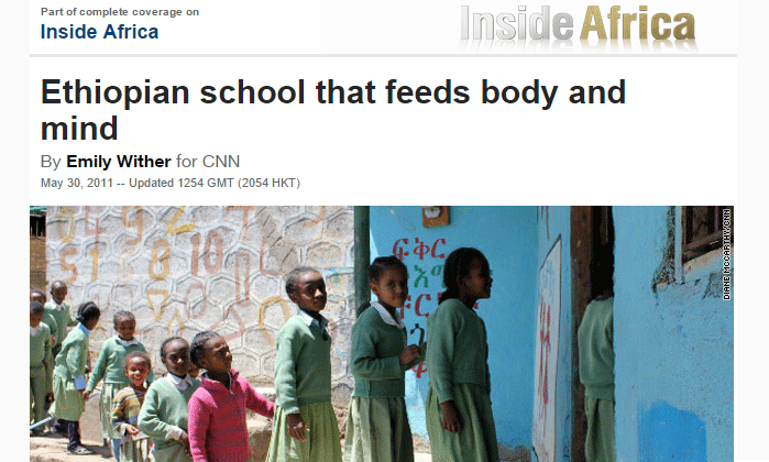 Ethiopian School That Feeds Body And Mind